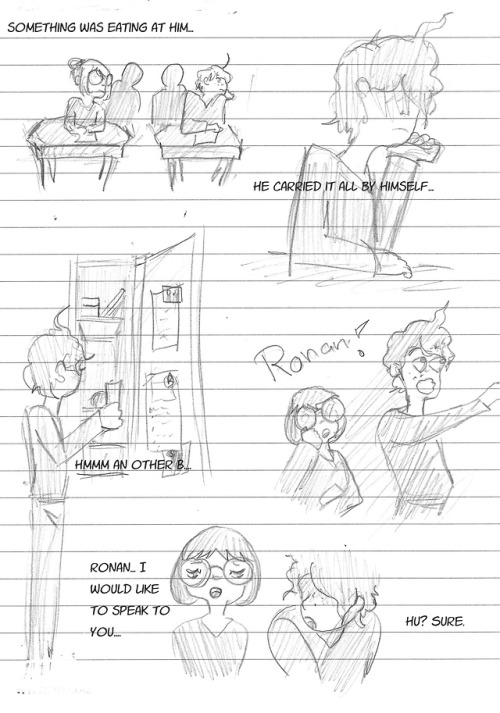 Leya`s past with Ronan -from Apocrypha wentoons comic.- one day he was just gone -