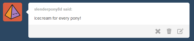 asklibrapony:  Yum~  &lt;3!