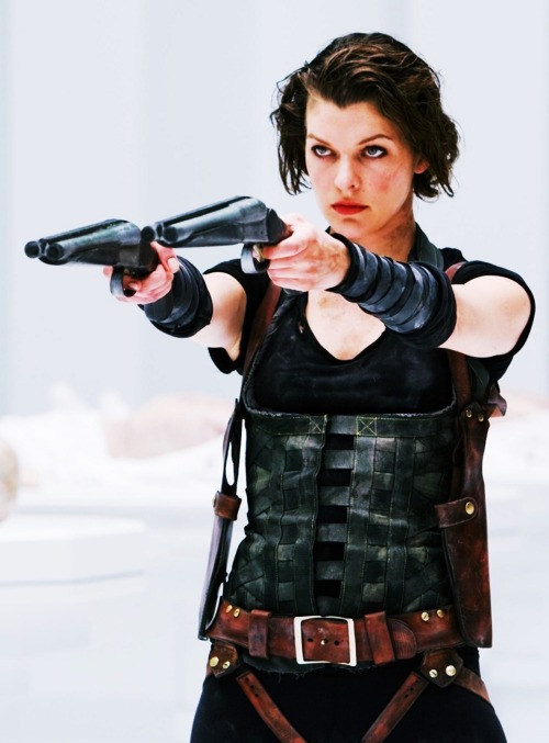 my-name-is-4lice:  Resident Evil movie photoshoot adult photos