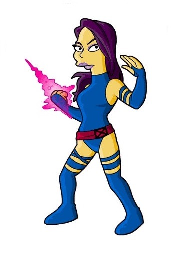 brianmichaelbendis:  X-Men at Springfield by Dean Fraser 