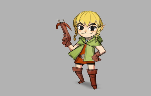 Toon LinkleI feel like a more cheeky Linkle could be fun..