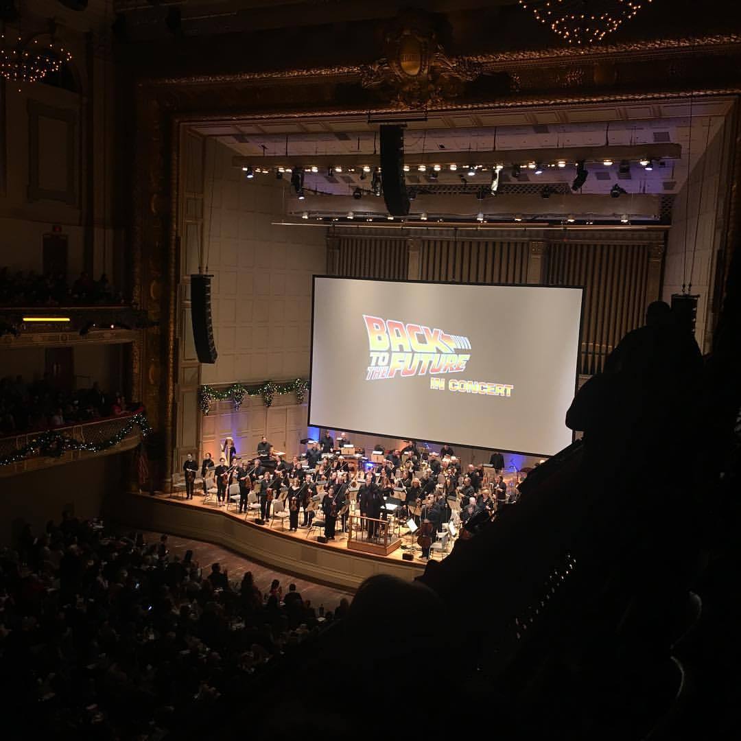 Whoa, that was heavy.
Such an amazing time tonight. Will definitely go to another one of these. #backtothefuture #bostonpops (at Symphony Hall Boston)