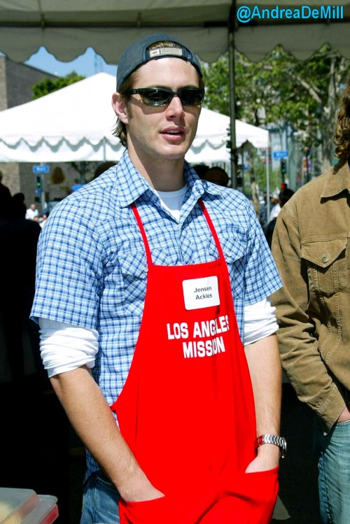 andreademill:   Jensen Ackles at the Los Angeles Celebrities Mission (19.04.2003) Part 1 and 3