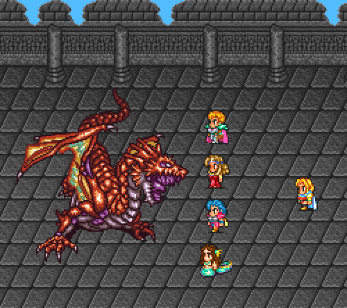obscurevideogames:  dragonfall - Romancing Saga 2 (Square - Super Famicom - 1993)