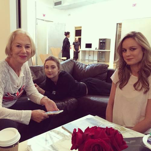 brietastic:  brielarson: I spent the weekend getting to know two incredible women: Helen Mirren and 