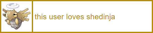 this user loves shedinja