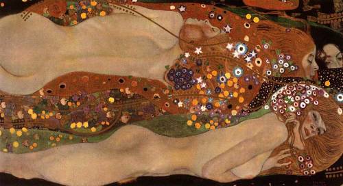 lonequixote: Water Serpents II ~ Gustav Klimt
