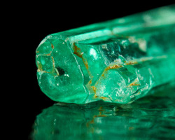 fuckyeahmineralogy:  Emerald; Chivor Emerald Mine, Colombia