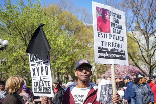 activistnyc: This #MayDay was for #FreddieGray. #blacklivesmatter #BaltimoreUprising #justiceforfred