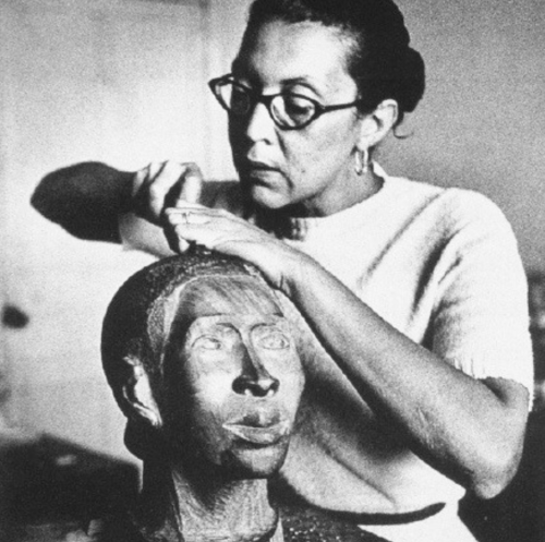 of-foolish-and-wise: IN THIS HOUSE WE celebrate black women sculptors because Dark Academia has a sl
