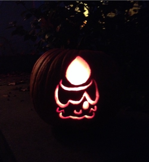 splattery:  i carved a litwick pumpkin  IDK but ILY