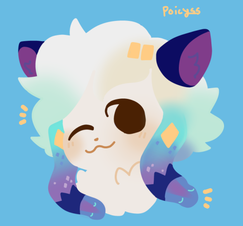 poicyss:Lineless practice that I did for @ressicle!