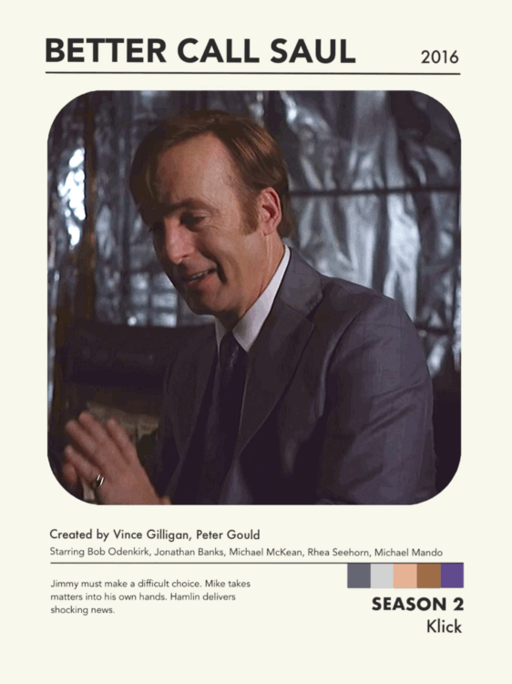 Sex toomanyvocals:BETTER CALL SAUL   SEASON 2Created pictures