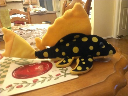 Got my plush gold nugget from greenpleco.com