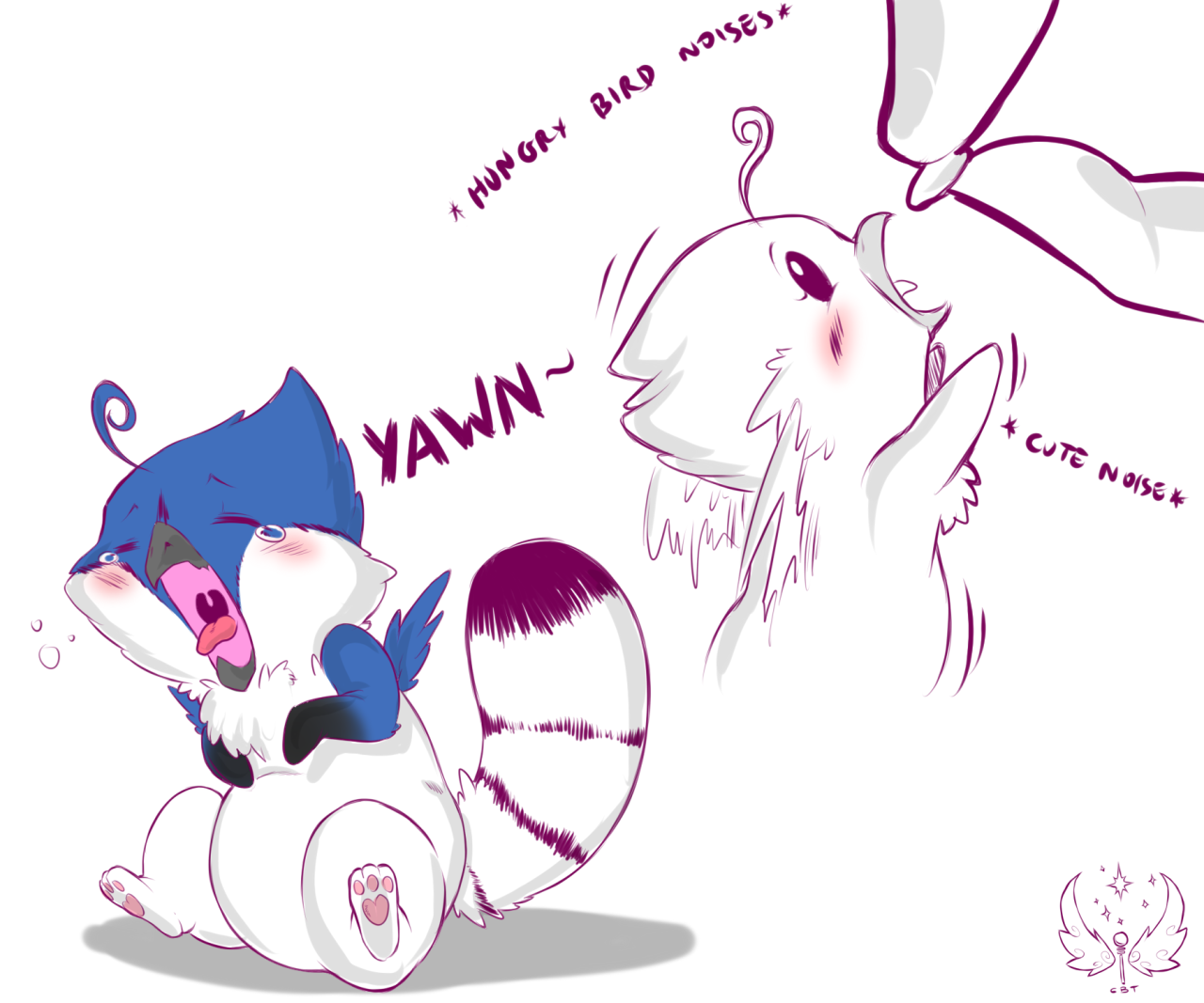 So cute. 2 of 3. For http://azula-griffon.tumblr.com/