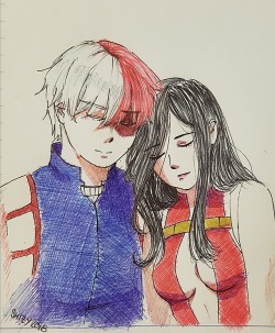 Shizy-Chan:  I Am Desesperate For More Todomomo Content, So, I Decided To Draw Them.