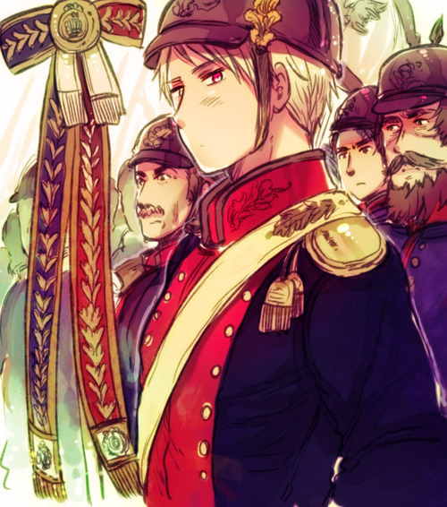 titansdemise:  You see. I love Hetalia. A lot.  The drawings by Himaruya are amazing   and sometimes pretty good   But then other times you wonder what even happened that caused Hima to even think of drawing that…       