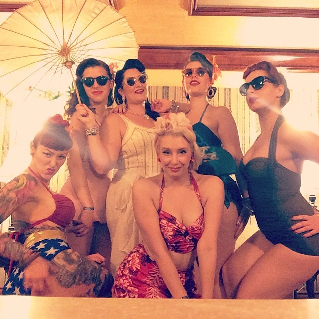 tifalovesthis:  Swedish bikini team at Viva! 🙌 #viva #vintage #vlv17 #vlv @elegyellem