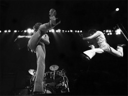 soundsof71:  The Who: Roger Daltrey &amp; Pete Townshend, Dallas 1971, by Brian Dickman