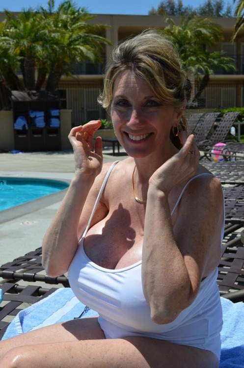 Nancy Quill on vacation.  adult photos