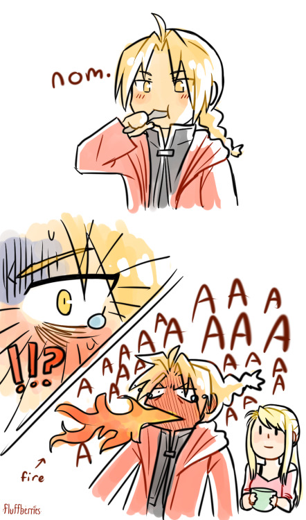 fluffberries:My first fullmetal alchemist brotherhood fanart  (งツ)ว click for bigger + read lef