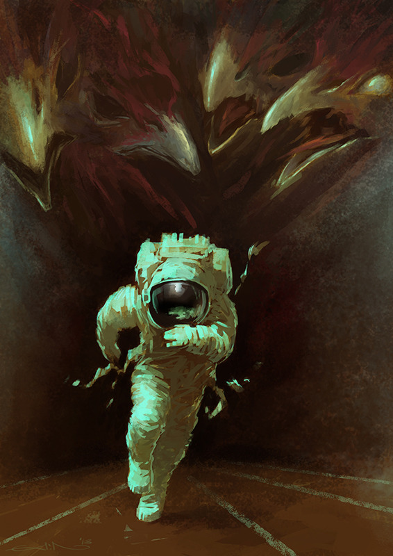 asylum-art-2:  Dreams in cosmos  by Aleksey Litvishkov on Behance 