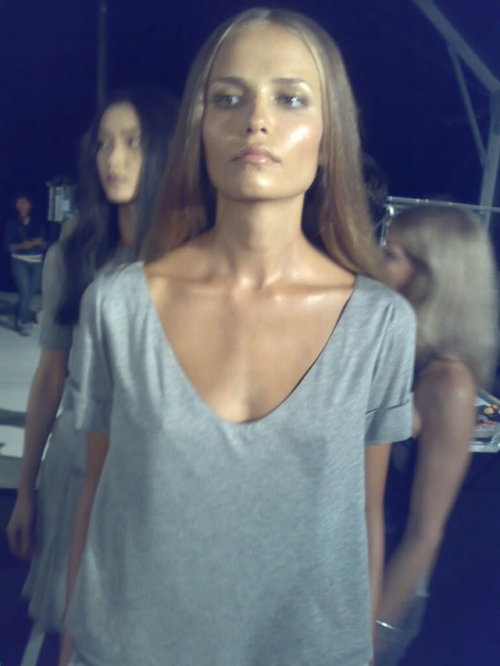 bomshells - PRINGLE OF SCOTLAND // S/S 2007 // BACKSTAGE //...