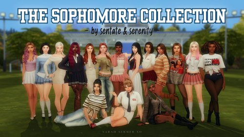 The Sophomore Collectionby @sentate & @serenity-cc