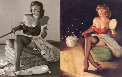 Porn pinups-and-powerful-girls:  Elvgren pin-ups, photos