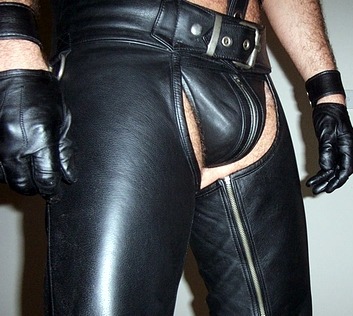 Men in chaps