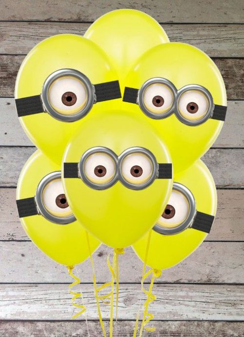 Download these Despicable Me balloon goggles. How great are these things? Purchase the instant download at Etsy for less than $5.