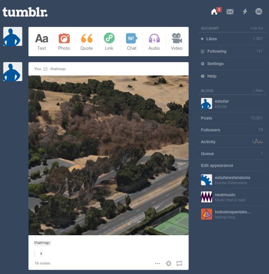 Bring back Tumblr’s sidebar