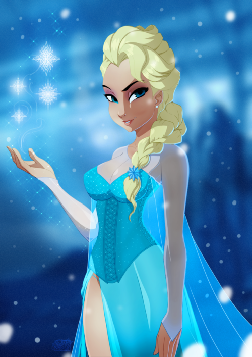 tovio-rogers:elsa drawn up for the patreon adult photos