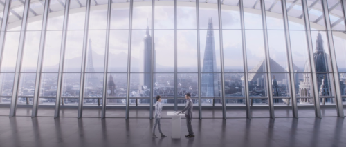 Heaven Really Is Just The Top Of An Office Building