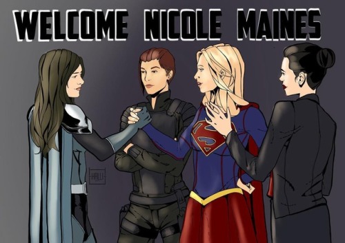 We are from an international SUPERCORP facebook group and we wanna show our support to you @nicoleam