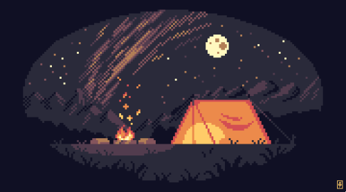 959. Camping