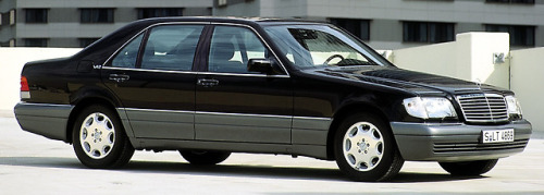 carsthatnevermadeitetc: First &amp; last Mercedes-Benz 600 SEL W140 series, 1991 &amp;&