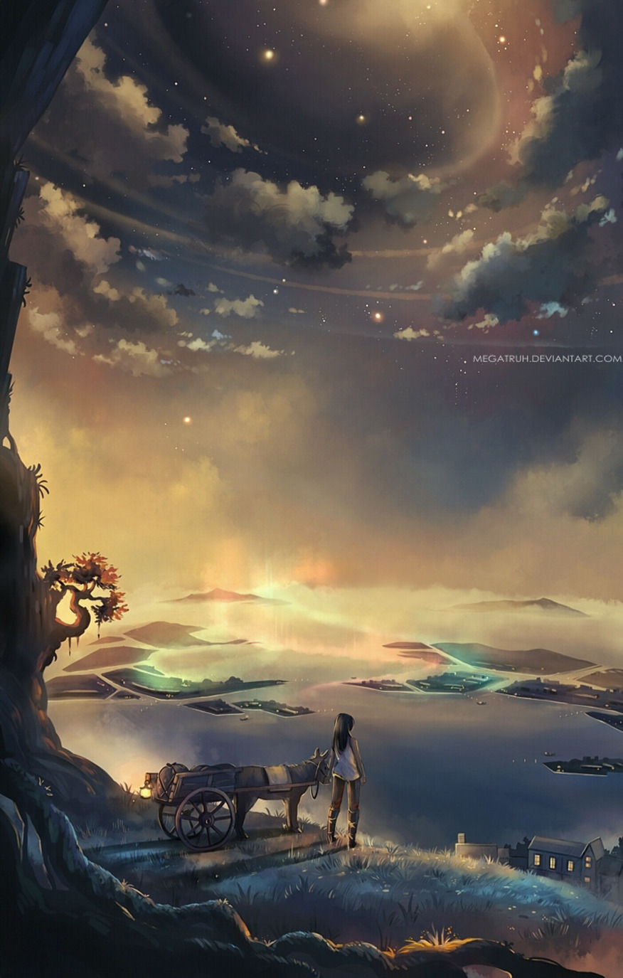 theartofanimation:  Megatruh  -  Niken Anindita  -  http://society6.com/megatruh 