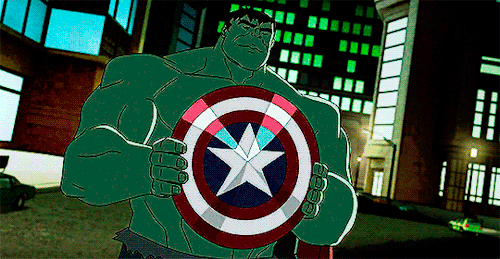 Thor And Hulk Throwing Each Other In Villains.