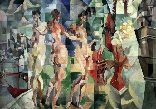 The City of Paris, by Robert Delaunay, Musée National d'Art Moderne, Paris.