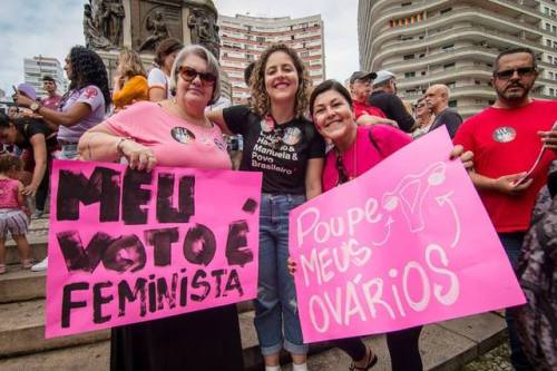 oriononceagain: Jair Bolsonaro is an openly racist, misogynistic and homophobic man who’s lead