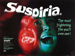 movieposters:  Suspiria (1977), Dario Argento