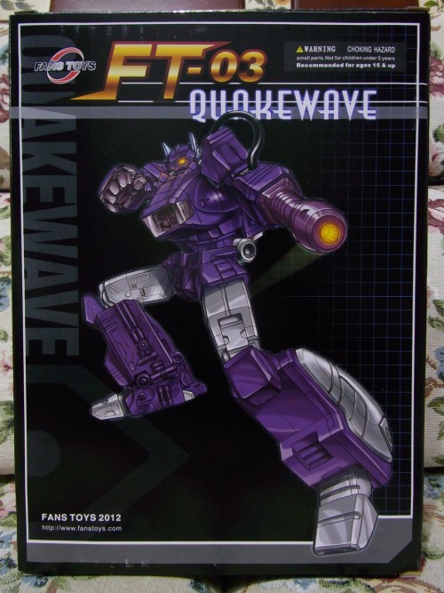 I got the Fanstoys Shockwave today!!He is perfect! Both the root and alt mode are gorgeous. His tran