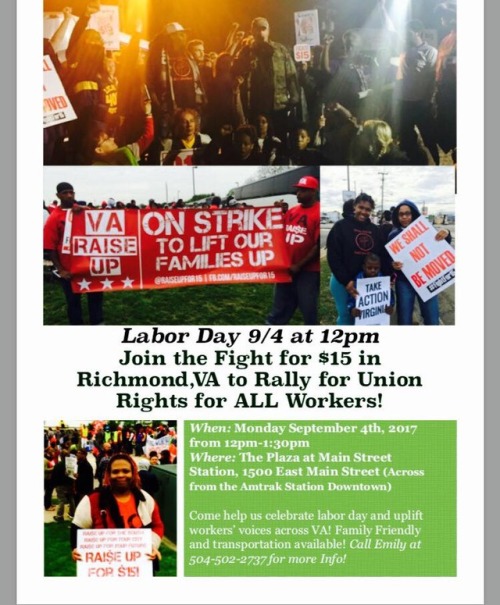 Ready to celebrate Labor Day right, with a rally for a higher minimum wage and union rights for all?
