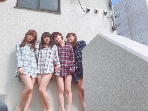 threevallies:  込山榛香 向井地美音 岡田奈々 小嶋真子