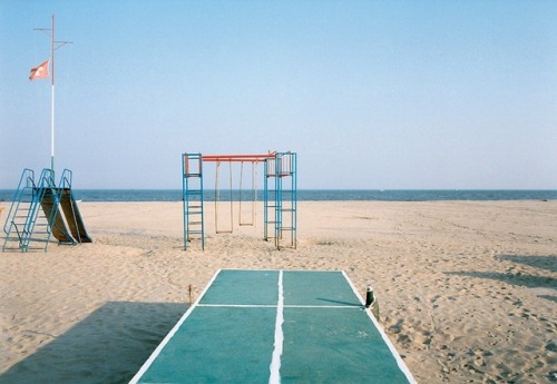 Luigi Ghirri1 &amp; 2. Marina di Ravenna, 1986.3 &amp; 4. Cervia, 1989.