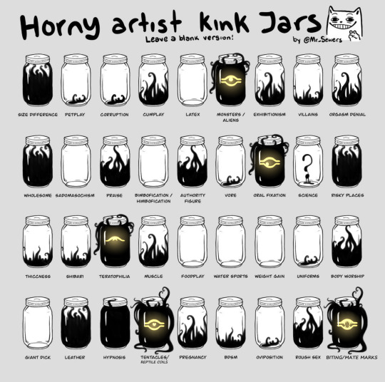 Horny Artist Kink Jars