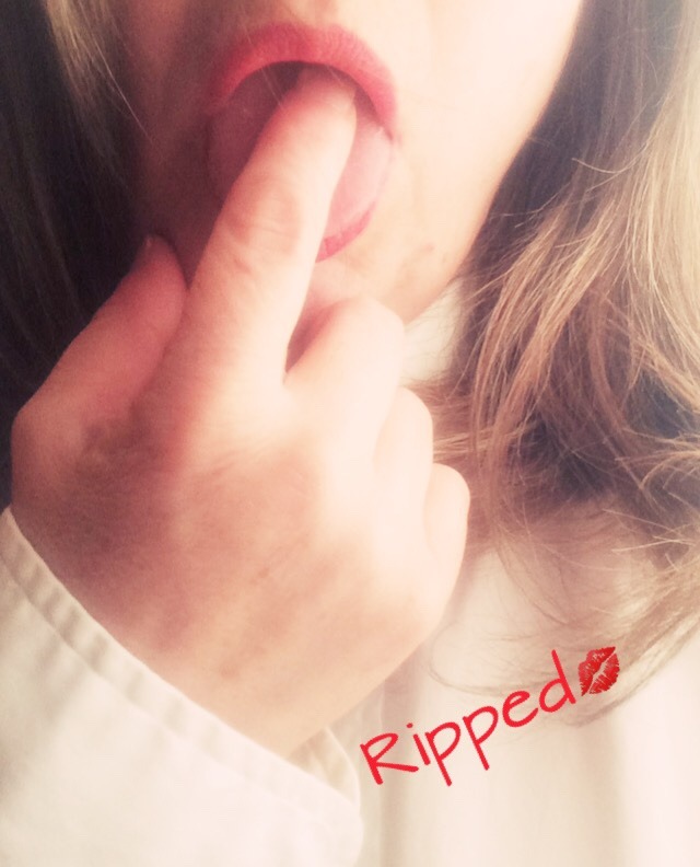 rippedjeanseyesofgreen:  Red lips for RED FRIDAY. Remember Everyone Deployed! Until