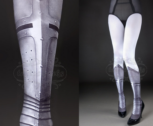 flange5: In which we are clad in our metaphors. Armor tights, $29.They also come in nude: