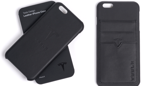 Tesla is selling iPhone cases made from leftover seat leather http://www.theverge.com/2015/12/11/989